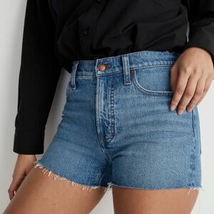 Madewell High-Rise Denim Shorts NWT Size 26